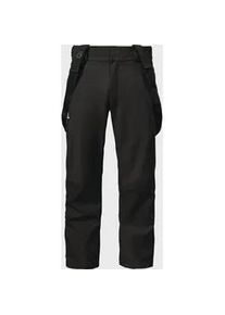 Schöffel Latzhose SCHÖFFEL "Ski Pants Pontresina M" Gr. 54, Normalgrößen, schwarz (9990 - schwarz) Herren Hosen