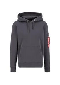 Hoodie Alpha Industries "Alpha Industries Men - Hoodies Air Force Hoodie" Gr. XL, grau (vintage grau) Herren Sweatshirts