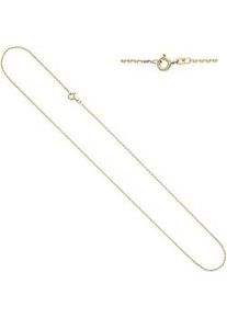 Goldkette Jobo Halsketten Gr. Gelbgold 333, L: 38cm, goldfarben (gelbgold 333) Damen Ankerkette 333 Gold 38 cm 1,2 mm