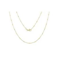 Collierkettchen Firetti "Schmuck Geschenk Gold 375 Halsschmuck Halskette Goldkette Ankerkette" Halsketten Gr. 50, Gelbgold 375, B: 1,3mm, goldfarben (gelbgoldfarben) Damen