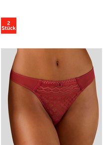 Petite Fleur String beige Gr. 36/38 für Damen. Figurbetont