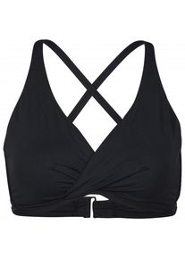 Seafolly Collective Wrap Front F Cup Bra Bikini-Top Damen (Gr 34 |schwarz)