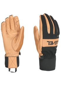 Level WB Handschuhe Herren (Größe M |beige |wasserdicht)