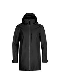HALTI Kallas DX Parka Jacket Regenjacke Damen (Gr 44 |schwarz |wasserdicht)