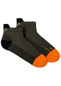 Salewa MTN TRN All Mountain Low Sock Wandersocken Men (Gr 45-47 |oliv)