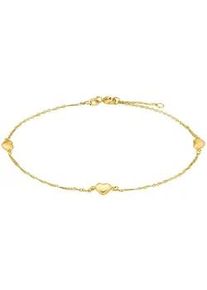 Fußkette Amor "Golden Anklet 2014678" Fußkettchen Gr. Gelbgold 375, goldfarben