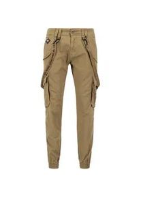 Cargohose Alpha Industries "Alpha Industries Men - Pants Utility Pant" Gr. 28, Normalgrößen, grün (olive) Herren Hosen