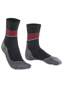 Falke RU4 Endurance Reflect Laufsocken Herren (Gr 39-41 |schwarz/grau)
