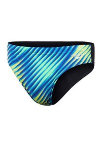 Speedo Allover Digital Brief Badehose Herren (Gr 1 |blau)