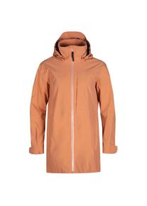 Regenjacke HALTI Kallas DX Parka Jacket Damen (Gr 42 |rosa/orange |wasserdicht)