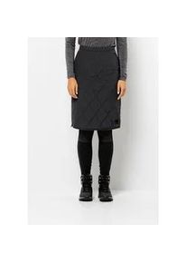 A-Linien-Rock Jack Wolfskin "WANDERMOOD SKIRT W" Gr. XS (34), schwarz Damen Röcke