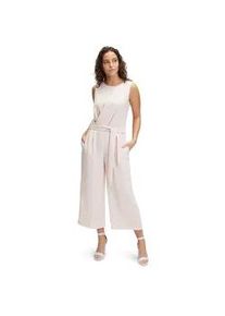 BETTY & CO Overall BETTY & CO "Betty Co Jumpsuit ohne Arm" Gr. 44, Normalgrößen, rosa (altrosa) Damen Overalls Falten