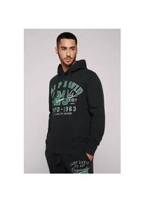 Kapuzensweatshirt CAMP DAVID Gr. XXXL, schwarz Herren Sweatshirts mit weicher Innenseite