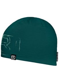 Ortovox 120 Tec Logo Beanie Mütze (Größe 50-56 cm |blau)