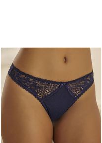 Vivance String mehrfarbig Gr. 32/34 für Damen. Mit Schleife, Spitze. Körpernah