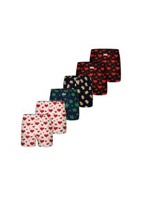 Sugar Pine Herren Boxer Motiv Print Mix 6er Pack