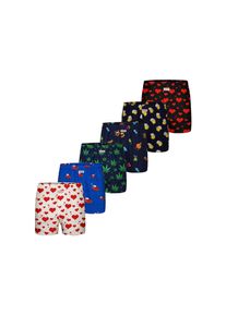 Sugar Pine Herren Boxer Motiv Print Mix 6er Pack
