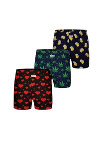 Sugar Pine Herren Boxer Motiv Print Mix 3er Pack