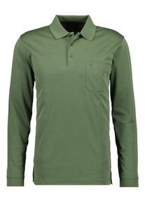 Longshirt Ragman, Herren, Gr. 106, grün (khaki, 336), Baumwollmischung, casual, ohne Ausschnitt, Langarm, Shirts