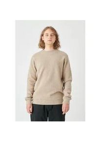 Sweatshirt Cleptomanicx "Noitch" Gr. XL, beige Herren Sweatshirts aus gebondeter Wolle