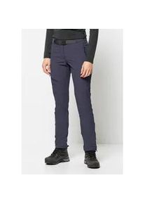 Funktionshose Jack Wolfskin "HOLDSTEIG PANTS W" Gr. 38, Normalgrößen, grau (graphite) Damen Hosen