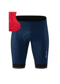 Fahrradhose Gonso "SITIVO M 0" Gr. XL, Normalgrößen, blau (rot) Herren Hosen Radhose mit innovativem Sitzpolsterkonzept