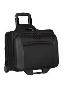 Business-Trolley Wenger "Potomac" Gr. B/H/T: 44cm x 42cm x 25cm 23 l, schwarz Koffer mit 17,3-Zoll Laptopfach & abnehmb. Tasche für Laptops bis 15,6-Zoll