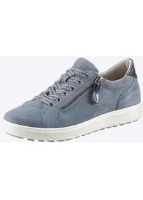 Schnürschuh Jana Gr. 40, blau (jeansblau) Damen Schuhe