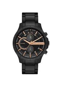 Giorgio Armani Chronograph ARMANI EXCHANGE "AX2429" Armbanduhren schwarz Herren Quarzuhr, Armbanduhr, Herrenuhr, Stoppfunktion, Edelstahlarmband