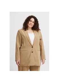 Jackenblazer Fransa "Fransa FPCallie" Gr. 48, braun (tiger's eye mix) Damen Blazer