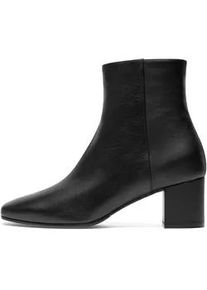 Schlupfboots Henry Stevens "Audrey AB50 Businessschuh" Gr. 40, schwarz Damen Schuhe Stiefelette mit Absatz handgefertigt, Lederschuhe