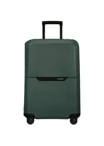 Hartschalen-Trolley Samsonite "MAGNUM ECO forest green, 69 cm" Gr. B/H/T: 48cm x 69cm x 30cm 82 l, grün (forest green) Koffer aus recyceltem Material; Made in Europe