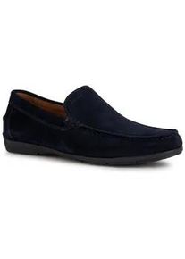 Mokassin Geox "U SIRON A" Gr. 45, blau (navy) Herren Schuhe Mokassin Slipper Loafer, Pennyloafer, Geox in eleganter Optik