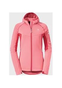 Schöffel Fleecejacke SCHÖFFEL "Fleece Hoody Hydalen L" Gr. 42, rosa (3245 - rosa) Damen Jacken