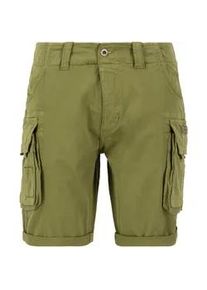 Shorts Alpha Industries "Alpha Industries Men - Crew Short" Gr. 29, Normalgrößen, grün (moss grün) Herren Hosen