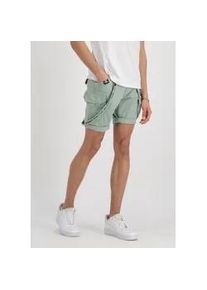 Shorts Alpha Industries "Alpha Industries Men - Utility Short" Gr. 33, Normalgrößen, grün (dusty grün) Herren Hosen