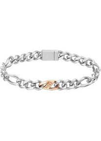 Armband BOSS "RIAN, 1580613M, 1580614M" Armbänder Gr. M, Edelstahl, rosegold (edelstahlfarben, roségoldfarben) Herren