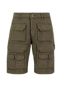 Shorts Alpha Industries "Alpha Industries Men - Battle Short" Gr. 38, Normalgrößen, grün (schwarz olive) Herren Hosen