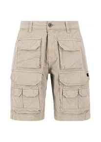 Shorts Alpha Industries "Alpha Industries Men - Battle Short" Gr. 28, Normalgrößen, beige (vintage sand) Herren Hosen