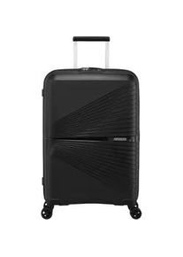 Hartschalen-Trolley American Tourister "AIRCONIC 67" Gr. B/H/T: 45cm x 67cm x 26cm 67 l, schwarz (onyx black) Koffer Reisekoffer Aufgabegepäck für Flugreisen TSA-Zahlenschloss