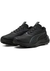 Laufschuh Puma "Electrify NITROTM Trailrunning-Schuhe Herren" Gr. 42.5, schwarz (schwarz mineral gray) Schuhe