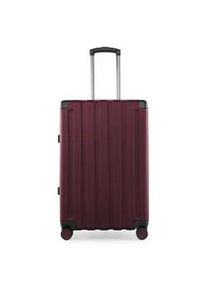 Hartschalen-Trolley Hauptstadtkoffer "Q-Damm - Mittelgroßer Koffer, TSA" Gr. B/H/T: 45,5cm x 68cm x 27cm 71 l, rot (burgund) Koffer Reisekoffer, Hartschalenkoffer, mittelgroß