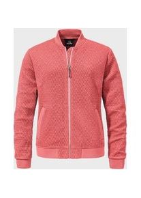 Schöffel Fleecejacke SCHÖFFEL "Fleece Jacket Genua L" Gr. 44, rosa (3245, rosa) Damen Jacken