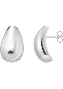 Paar Ohrstecker Thomas Sabo "Schmuck Silber 925 Ohrringe Teardrop-Form, H2308-001, H2308-413" Gr. Silber 925 (Sterlingsilber), silberfarben Damen