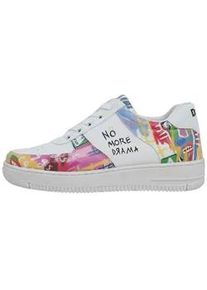 Sneaker DOGO "Damen Dice Sneakers Wonder Lola Bunny Vegan Damen /" Gr. 39, Normalschaft, bunt (weiß, lila) Damen Schuhe Vegan