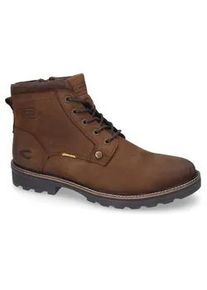 Schnürboots Camel Active Gr. 43, braun (cafe) Herren Schuhe Worker Boots, Stiefel, Winterstiefel mit gepolsterter Innensohle