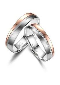 Trauring MARRYA "Titan Ringe Trauringe Eheringe Partnerringe" Fingerringe Gr. 60, Titan, rosegold (damen ring, silber, rosé) Damen