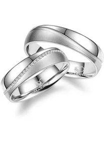 Trauring MARRYA "Silber Ringe Trauringe Eheringe Partnerringe" Fingerringe Gr. 68, Silber 925 (Sterlingsilber), silberfarben (herren ring, silber) Damen