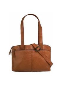 SPIKES & SPARROW Henkeltasche SPIKES & SPARROW Gr. B/H/T: 27cm x 18cm x 3cm onesize, braun (cognac) Damen Taschen echt Leder