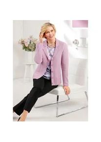 Classic Dog Cardigan CLASSIC Gr. 46, lila (mauve) Damen Strickjacken